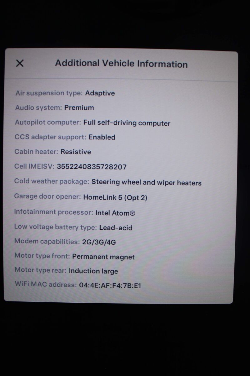 TESLA MODEL S