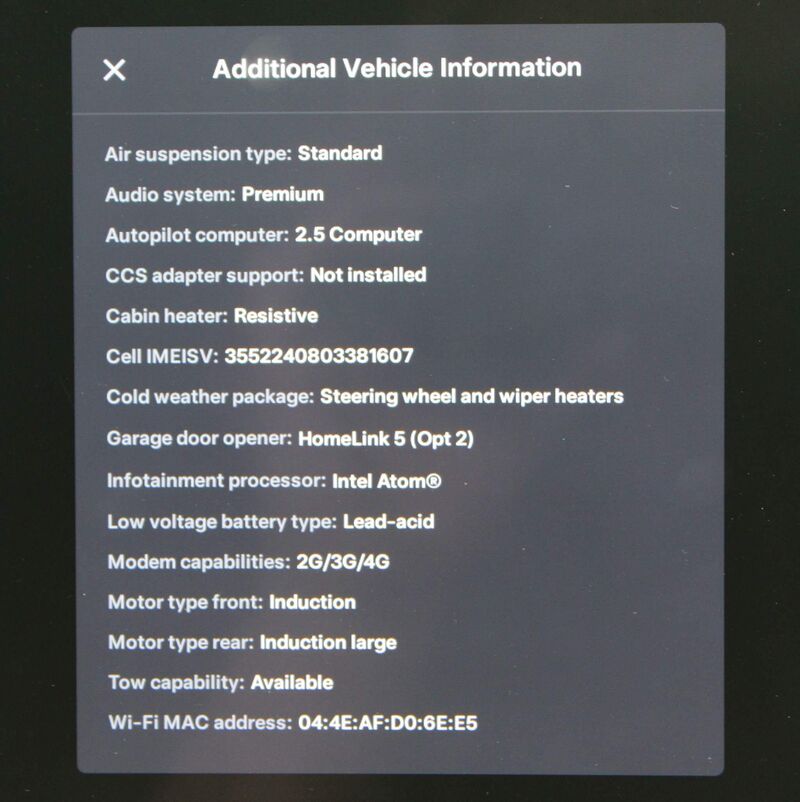 TESLA MODEL X