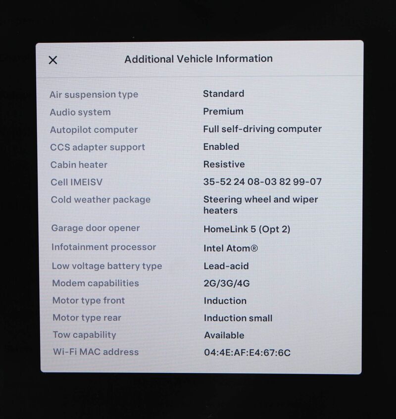 TESLA MODEL X
