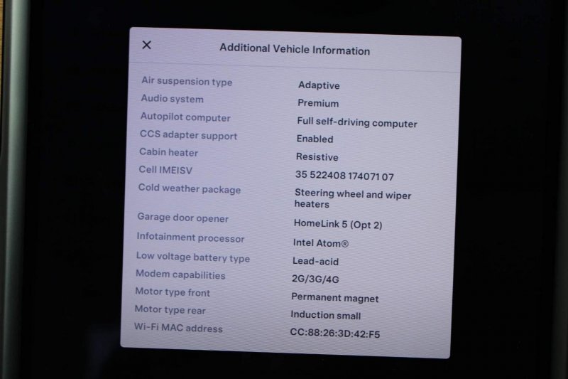 TESLA MODEL S