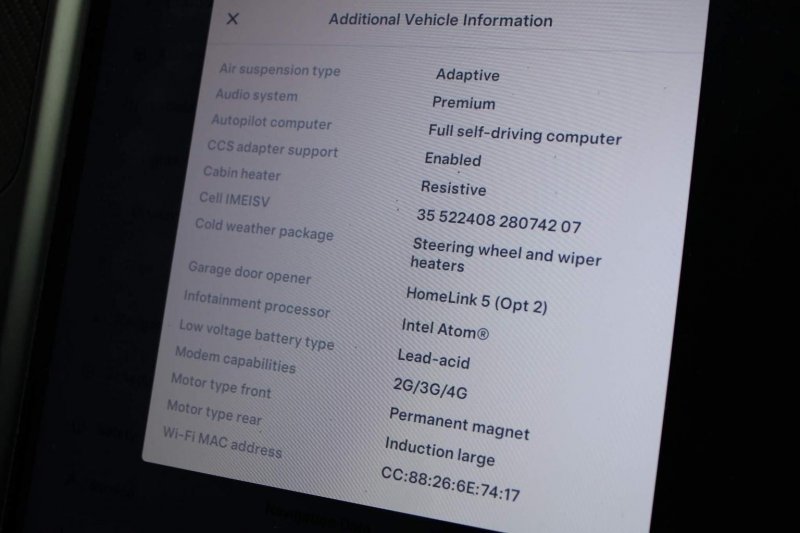 TESLA MODEL S
