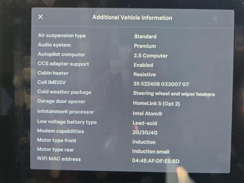 TESLA MODEL S