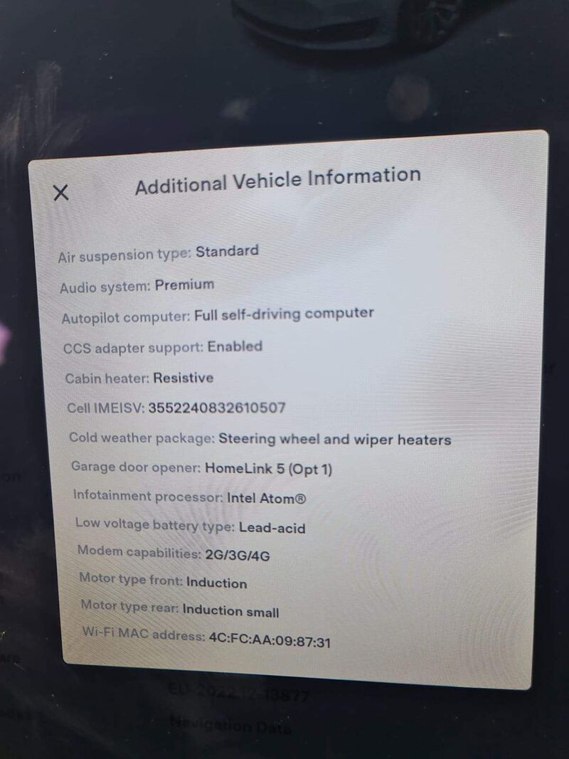 TESLA MODEL S